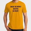 Michigan Basketball Shock The World Boys Go Blue Shirt 5 Michigan Basketball Shock The World Boys Go Blue Shirt 2