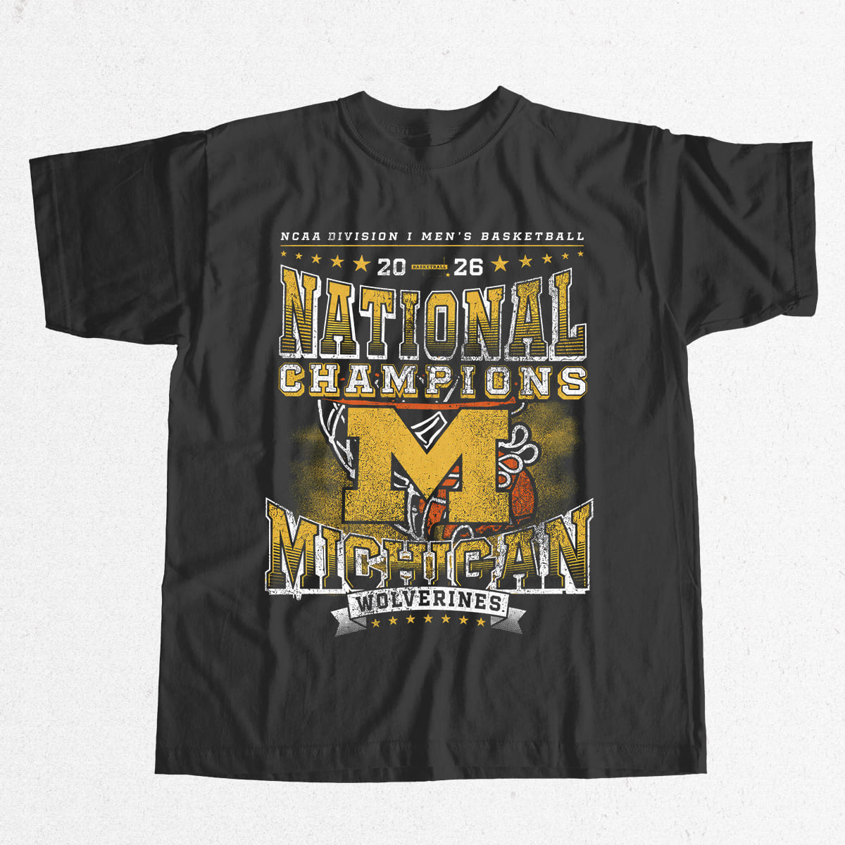 Michigan Mens Basketball National Champions Shirt 2026 13 Michigan Mens Basketball National Champions Shirt 2026 13