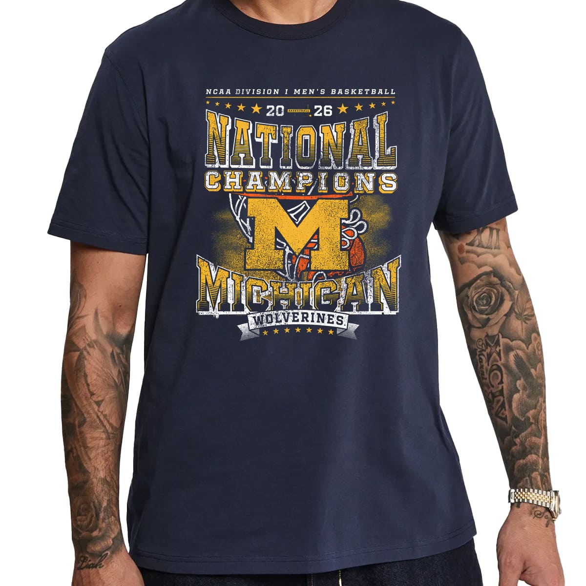 Michigan Men's Basketball National Champions Shirt 2026 6 Michigan Mens Basketball National Champions Shirt 2026 7