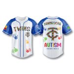 Minnesota Twins Autism Awareness 2026 Jersey