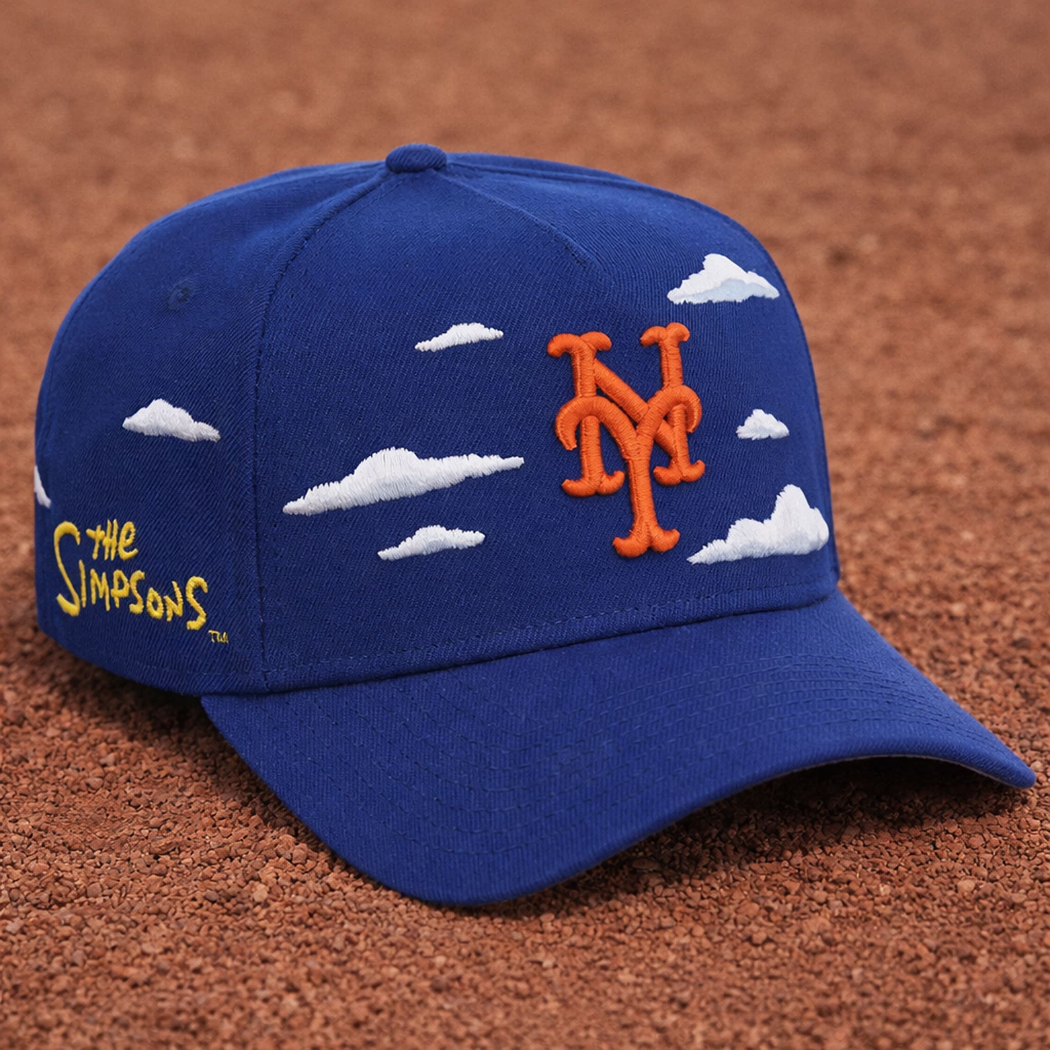 New York Mets Simpsons Cloudy Hat New York Mets Simpsons Cloudy Hat