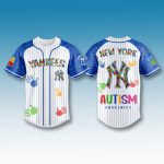 New York Yankees Autism Awareness Jersey 2026