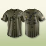 Oakland Athletics Armed Forces Day 2026 Jersey