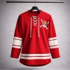 One Piece Red Hockey Jersey 2026 1