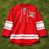 One Piece Red Hockey Jersey 2026 2