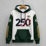 Packers USA 250th Anniversary Waffle Hoodie