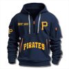 Pittsburgh Pirates EST 1887 Quarter Zip Hoodie 1