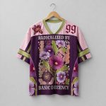 Radicalized By Basic Decency V-neck Mesh Jersey