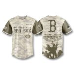Red Sox US Armed Forces Veteran Jersey 2026