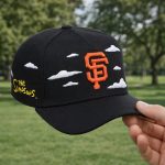 SF Giants Simpsons Clouds Hat
