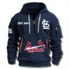 STL Cardinals EST 1882 Quarter Zip Hoodie 1