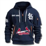 STL Cardinals EST 1882 Quarter Zip Hoodie