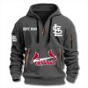 STL Cardinals EST 1882 Quarter Zip Hoodie 3