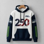 Seahawks USA 250th Anniversary Waffle Hoodie