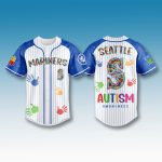 Seattle Mariners 2026 Autism Awareness Jersey
