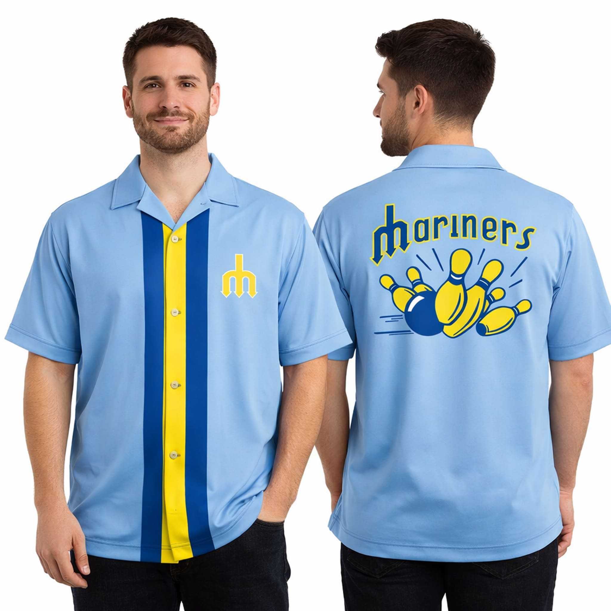 Seattle Mariners Bowling Day Button Shirt Giveaway 2026 Seattle Mariners Bowling Day Button Shirt Giveaway 2026