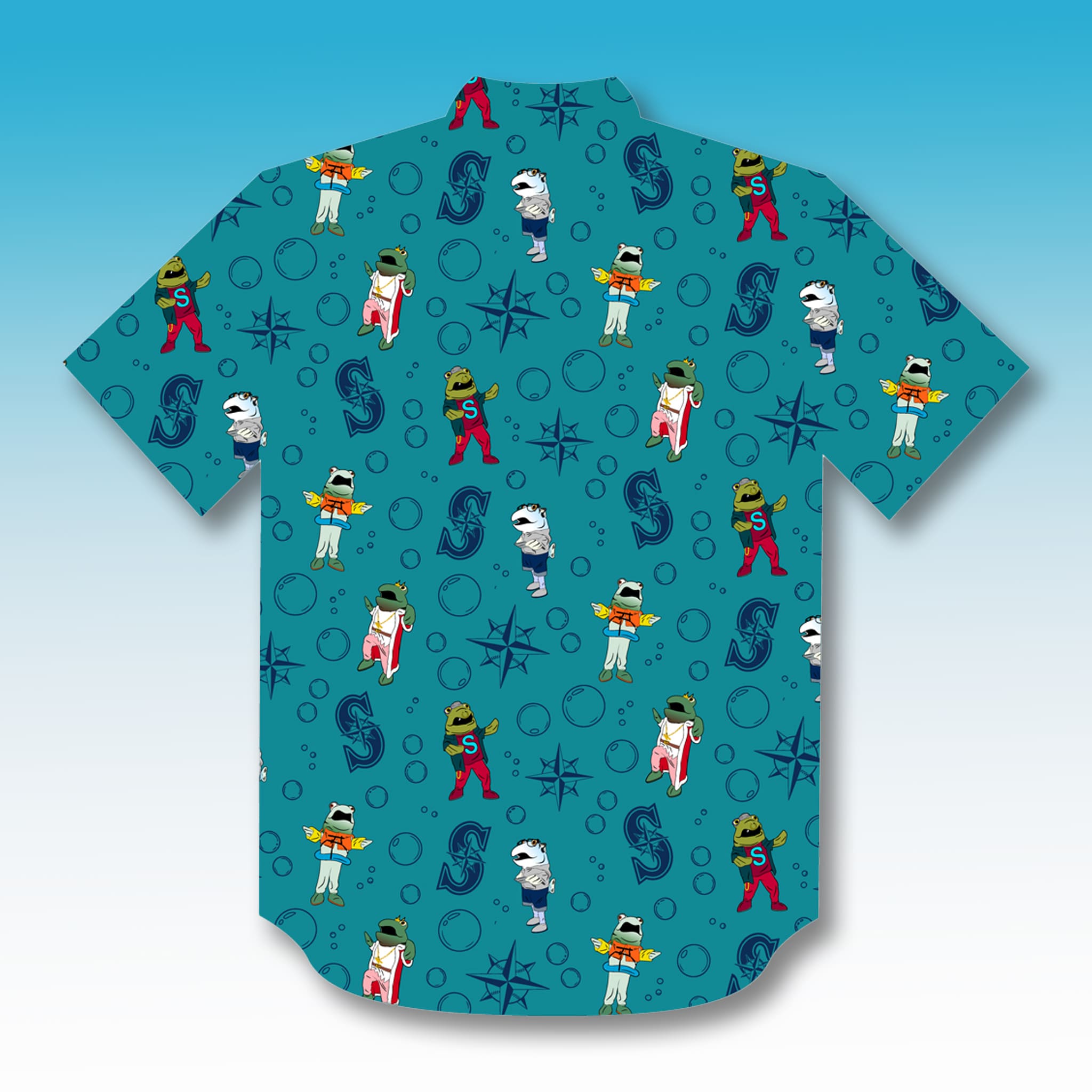 Seattle Mariners Salmon Run Day 2026 Hawaiian Shirt Giveaway 2 Seattle Mariners Salmon Run Day 2026 Hawaiian Shirt Giveaway 2