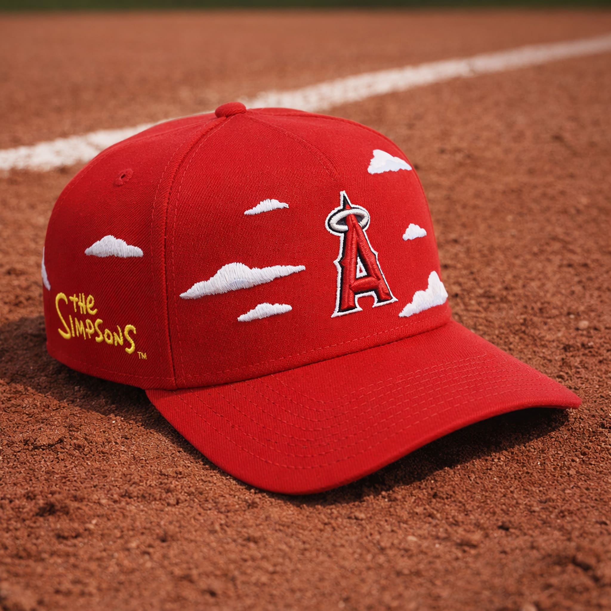 Simpsons Angels Clouds Hat 1 Simpsons Angels Clouds Hat 1