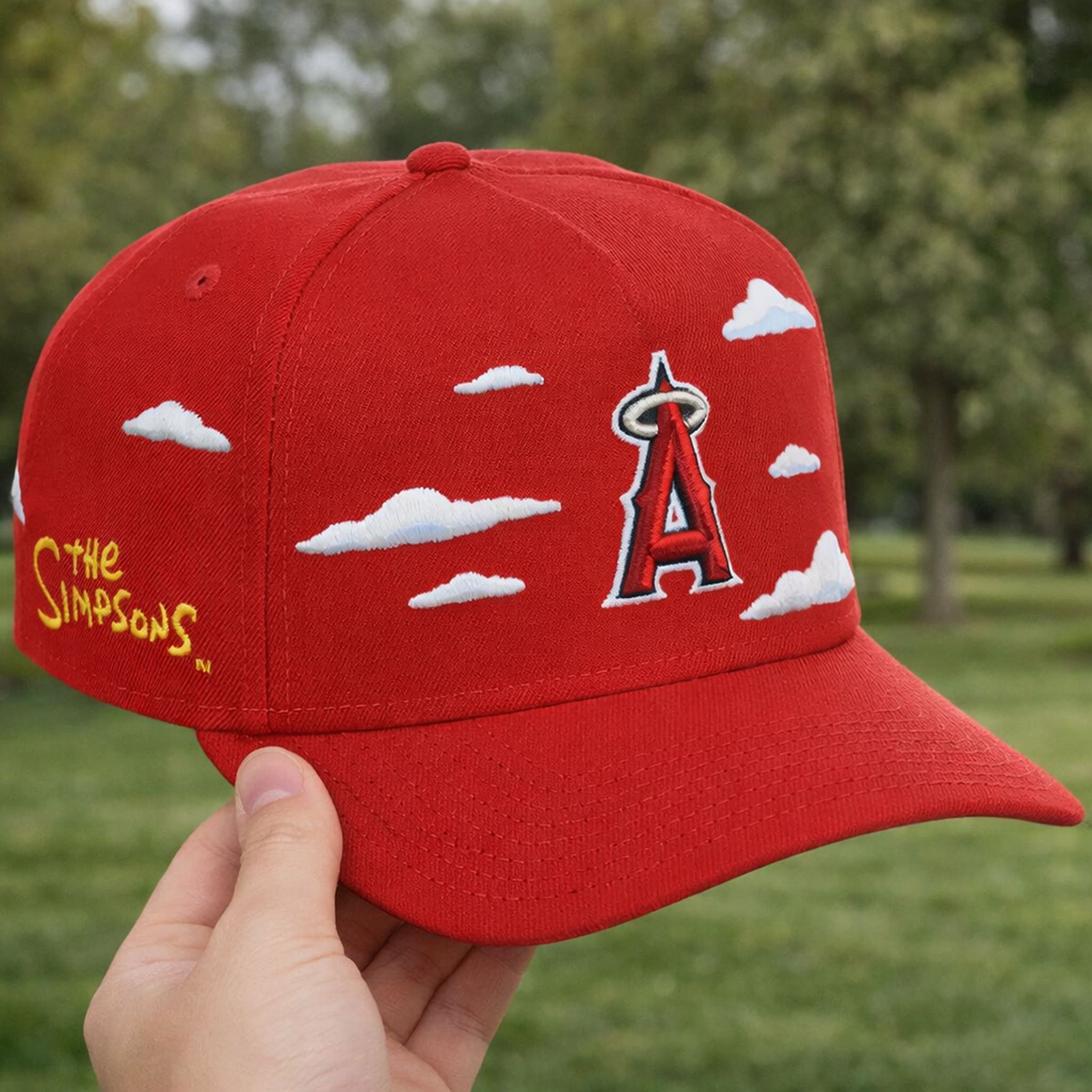 Simpsons Angels Clouds Hat 4 Simpsons Angels Clouds Hat