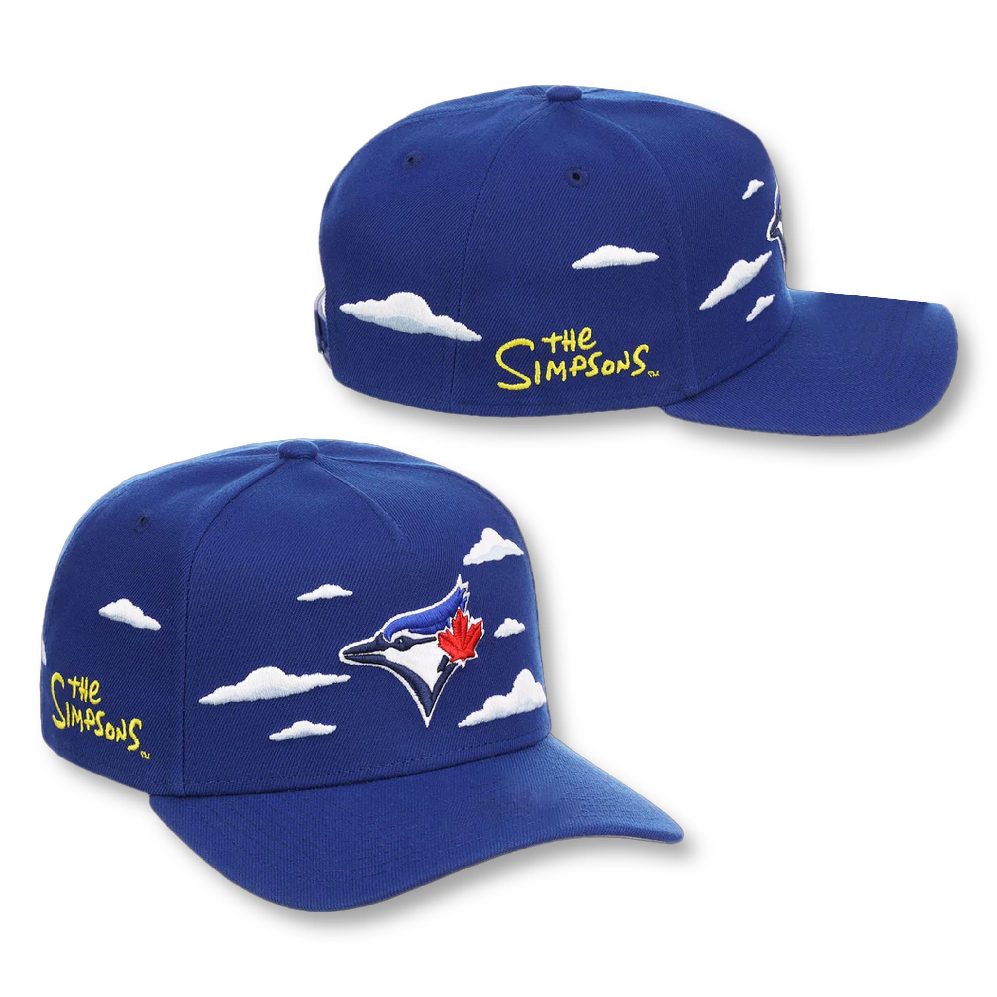 Simpsons Blue Jays Cloudy Hat 3 Simpsons Blue Jays Cloudy Hat 3