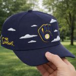 Simpsons Brewers Clouds Hat