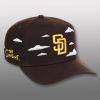 Simpsons Padres Cloudy Hat 5 Simpsons Padres Cloudy Hat 2