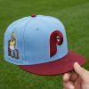 Simpsons Phillies Marroon Hat 3