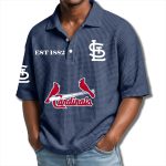 St Louis Cardinals EST 1882 Waffle T-shirt