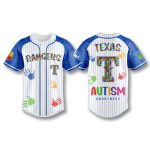 Texas Rangers Autism Awareness Jersey 2026
