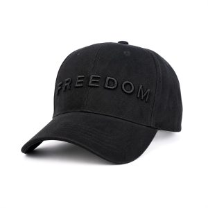 Erika Kirk Black Freedom Hat 1