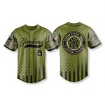 Yankees 2026 Military Appreciation Camo Jersey