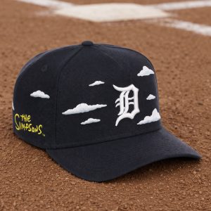 Detroit Tigers Simpsons Clouds Hat 1