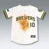2026 Brewers Slidin Sal Frelick Jersey Giveaway 1