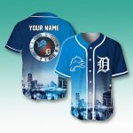 2026 Lions x Detroit Tigers City Pride Mashup Jersey