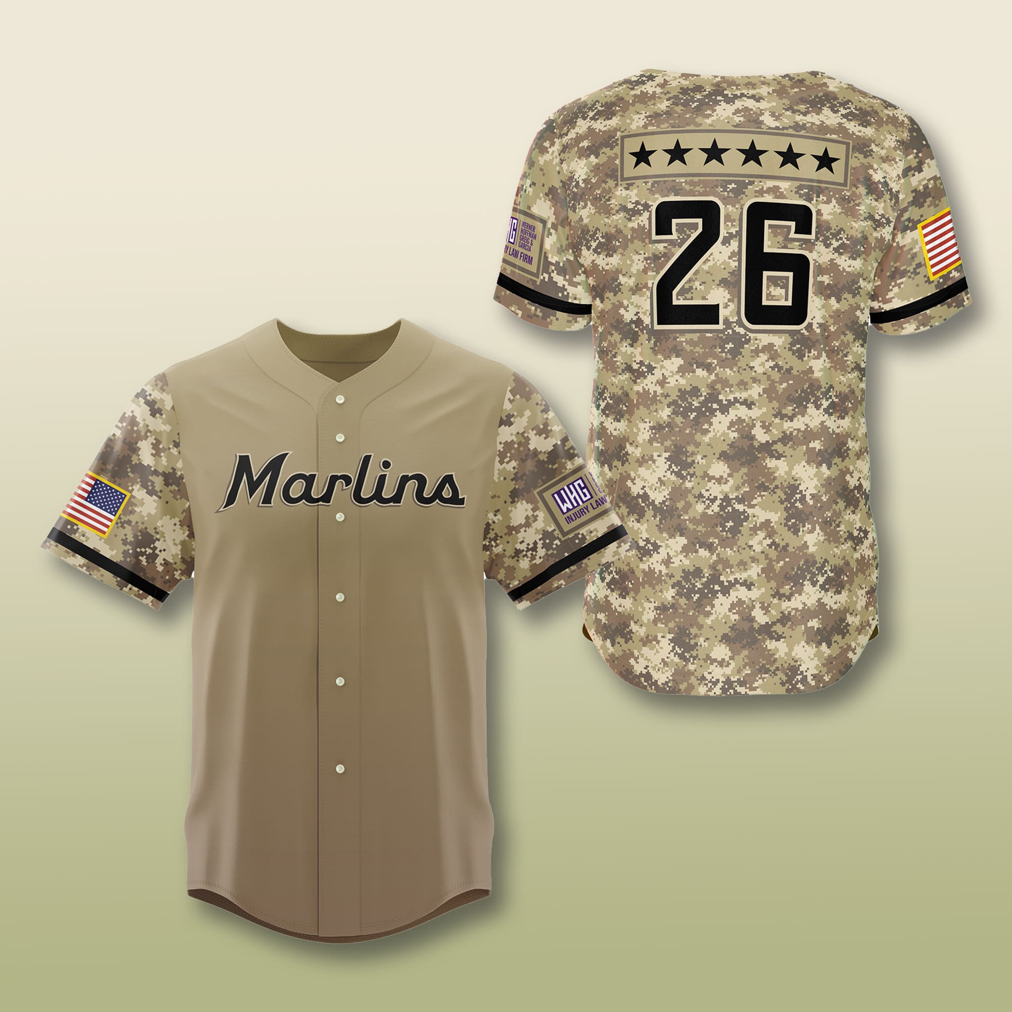 2026 Marlins Military Appreciation Night Jersey Giveaway 4 2026 Marlins Military Appreciation Night Jersey Giveaway