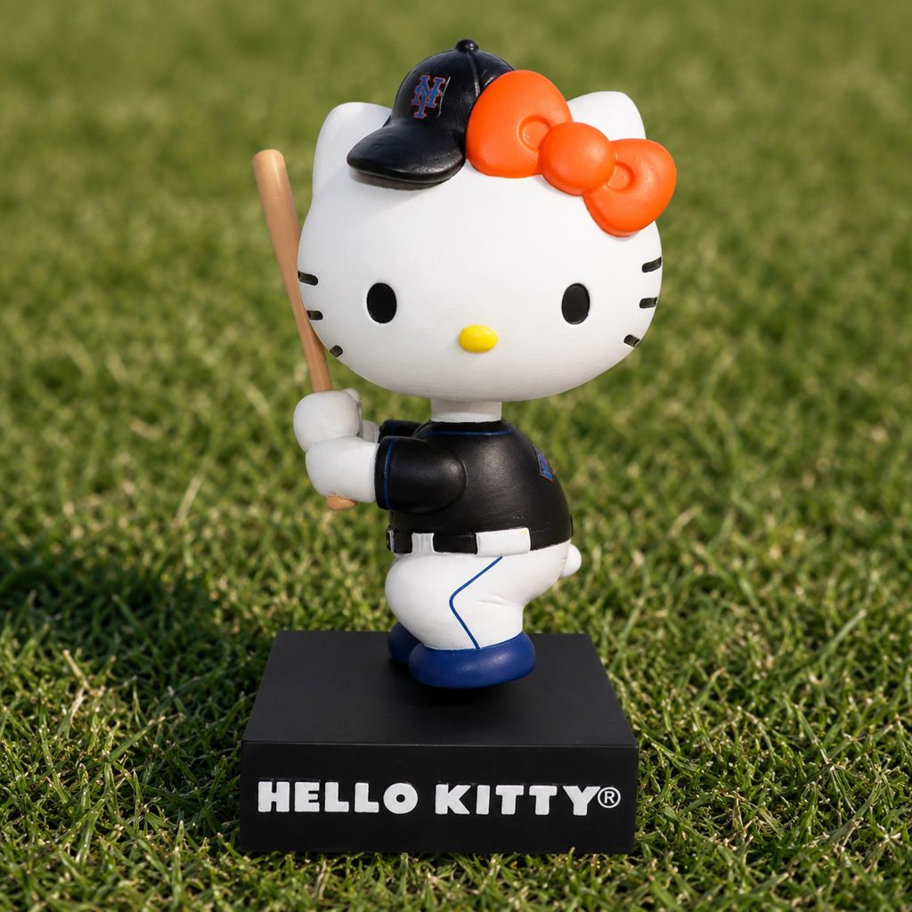 ハローキティ ボブルヘッド ニューヨークメッツ 2026 NY Mets Hello