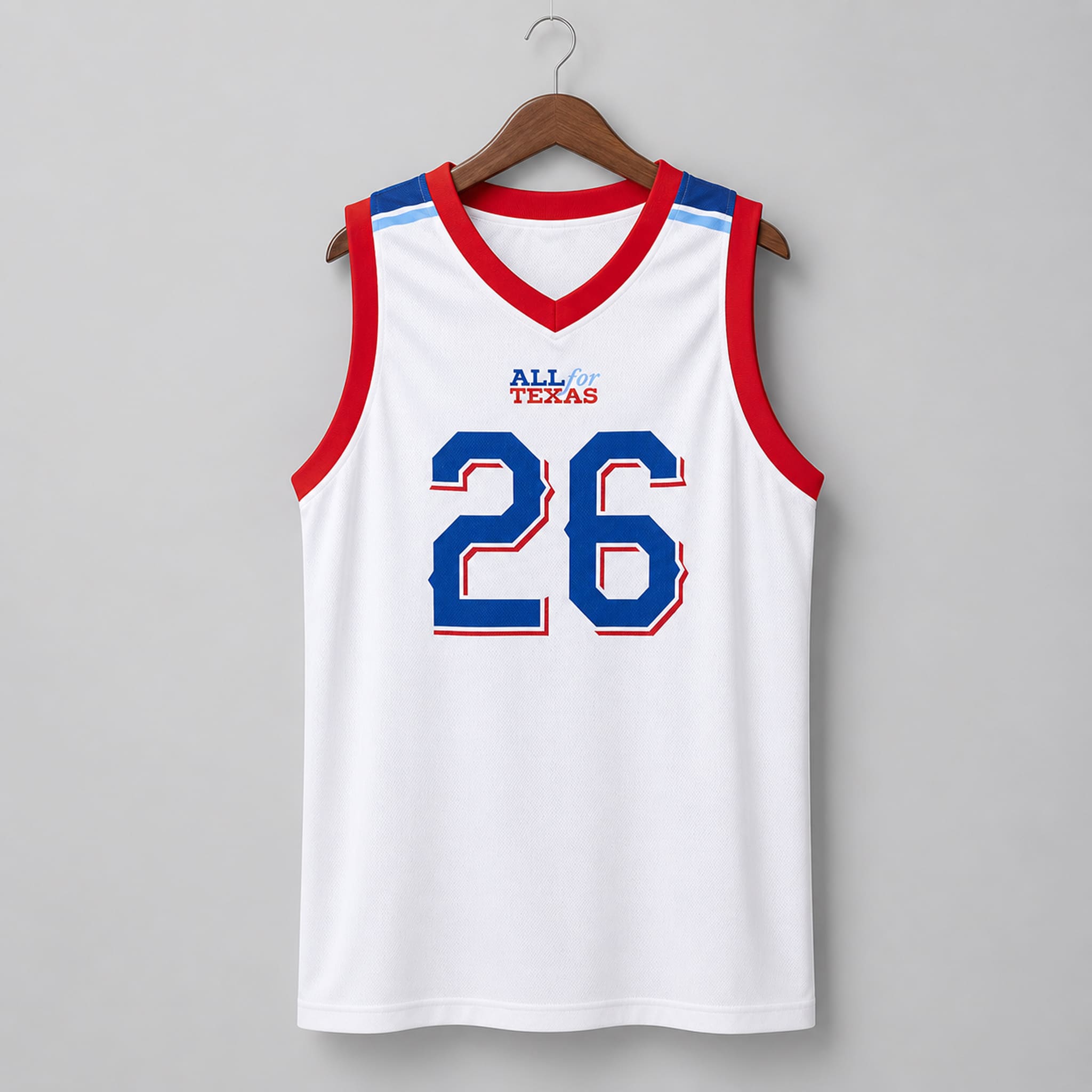2026 Rangers All for Texas Basketball Jersey Giveaway 2026 Rangers All for Texas Basketball Jersey Giveaway