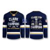 2026 Sioux Falls Stampede Clark Cup Champions Hockey Jersey 1