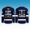2026 Sioux Falls Stampede Clark Cup Champions Hockey Jersey