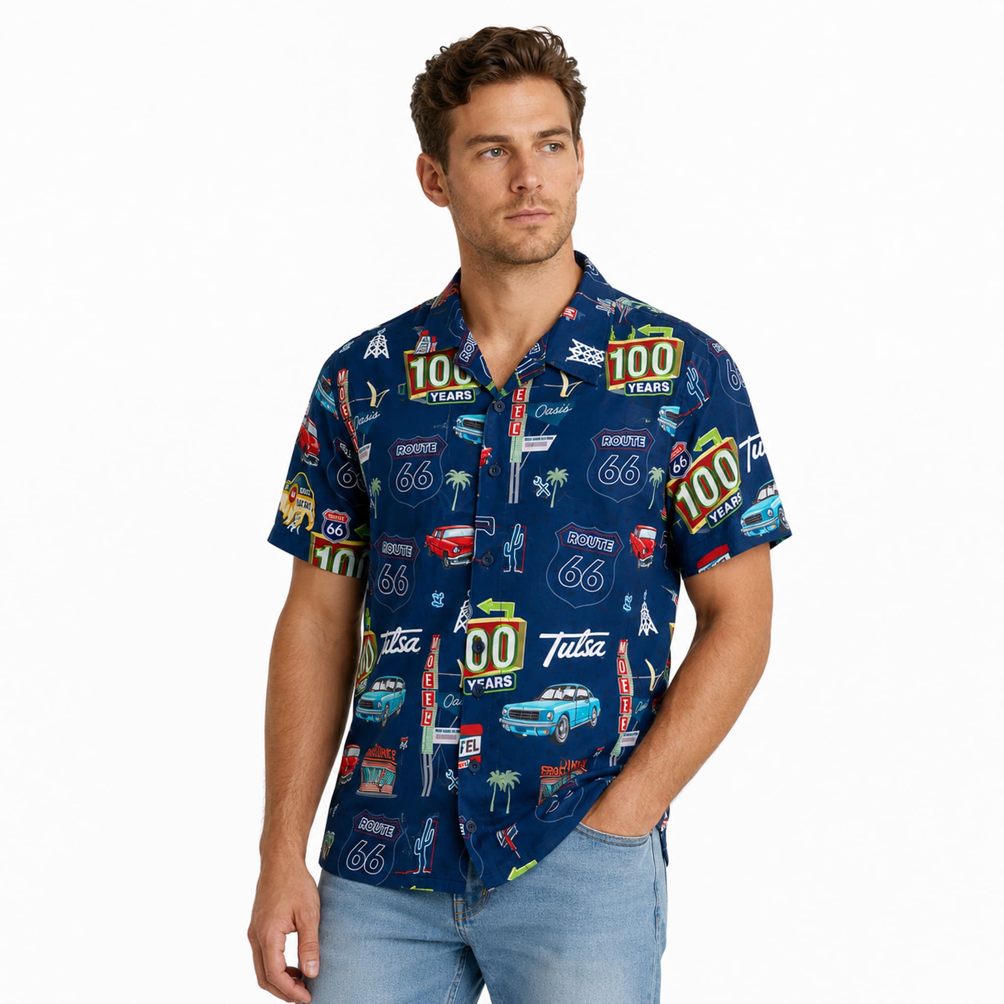2026 Tulsa Drillers Route 66 Hawaiian Shirt Giveaway 2 2026 Tulsa Drillers Route 66 Hawaiian Shirt Giveaway 2