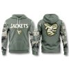 Augusta GreenJackets Military Appreciation 2026 Hoodie 5 Augusta GreenJackets Military Appreciation 2026 Hoodie 1