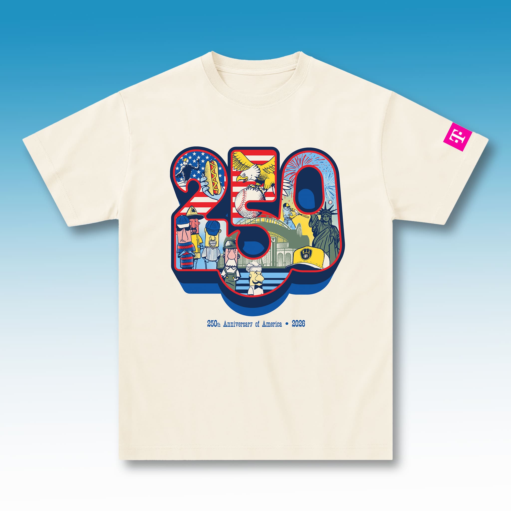 Brewers 250th Anniversary of America T-shirt Giveaway 3 Brewers 250th Anniversary of America T shirt Giveaway 3