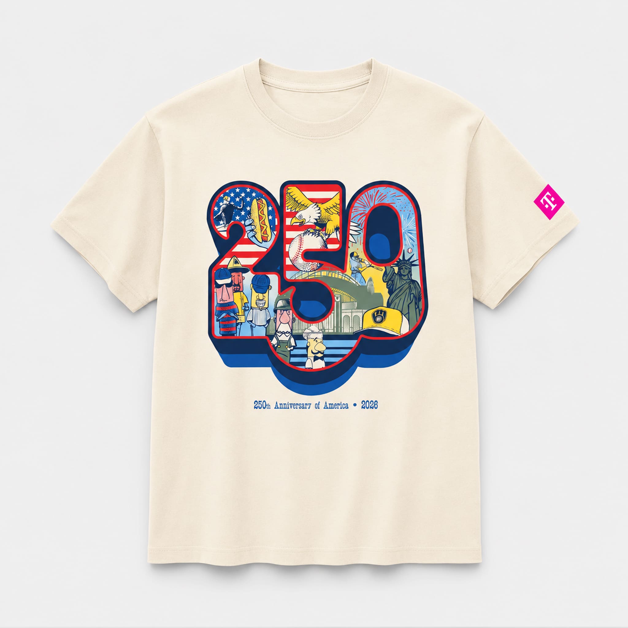 Brewers 250th Anniversary of America T-shirt Giveaway 4 Brewers 250th Anniversary of America T shirt Giveaway