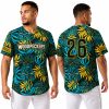 Fayetteville Woodpeckers Margaritaville Night 2026 Jersey 2
