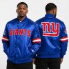 Giants 1986 Championship Vintage Jacket Blue