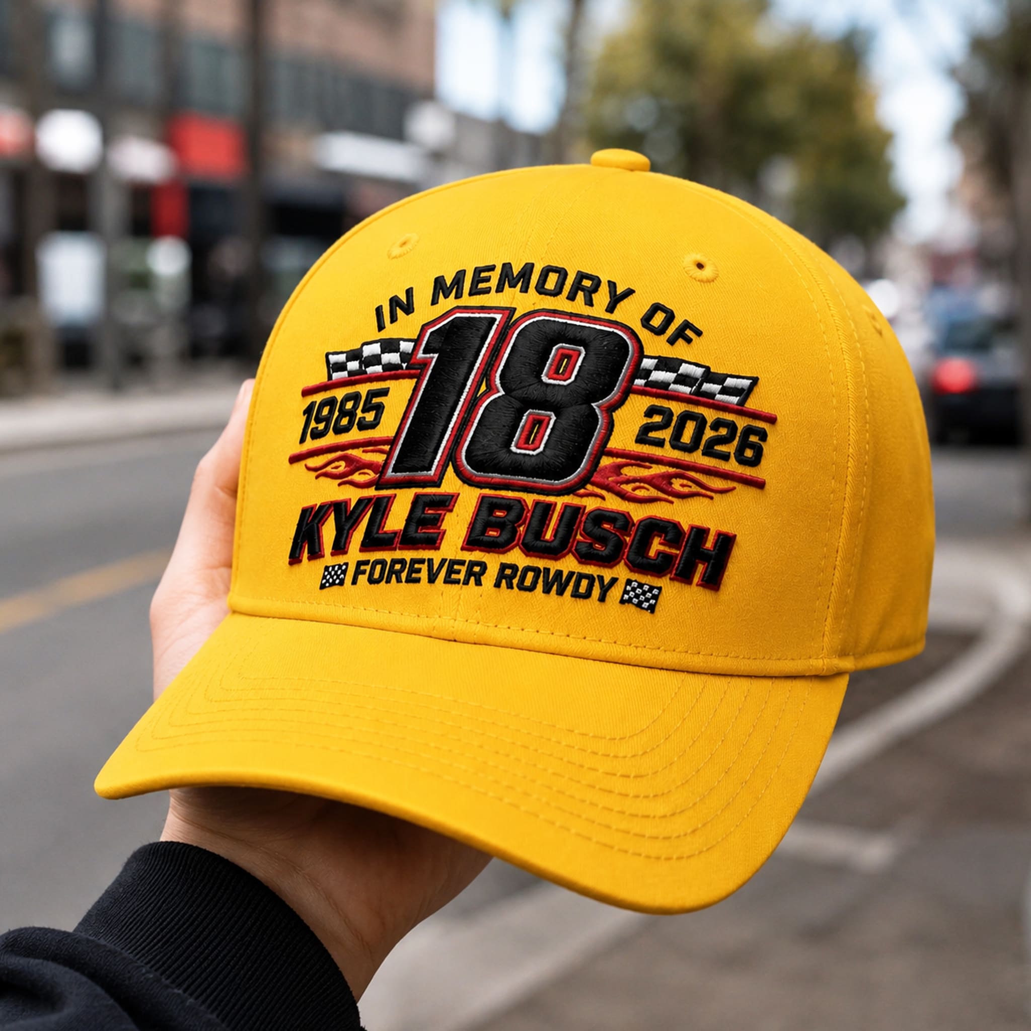 In Memory Of Kyle Busch 18 Hat 2 In Memory Of Kyle Busch 18 Hat 2