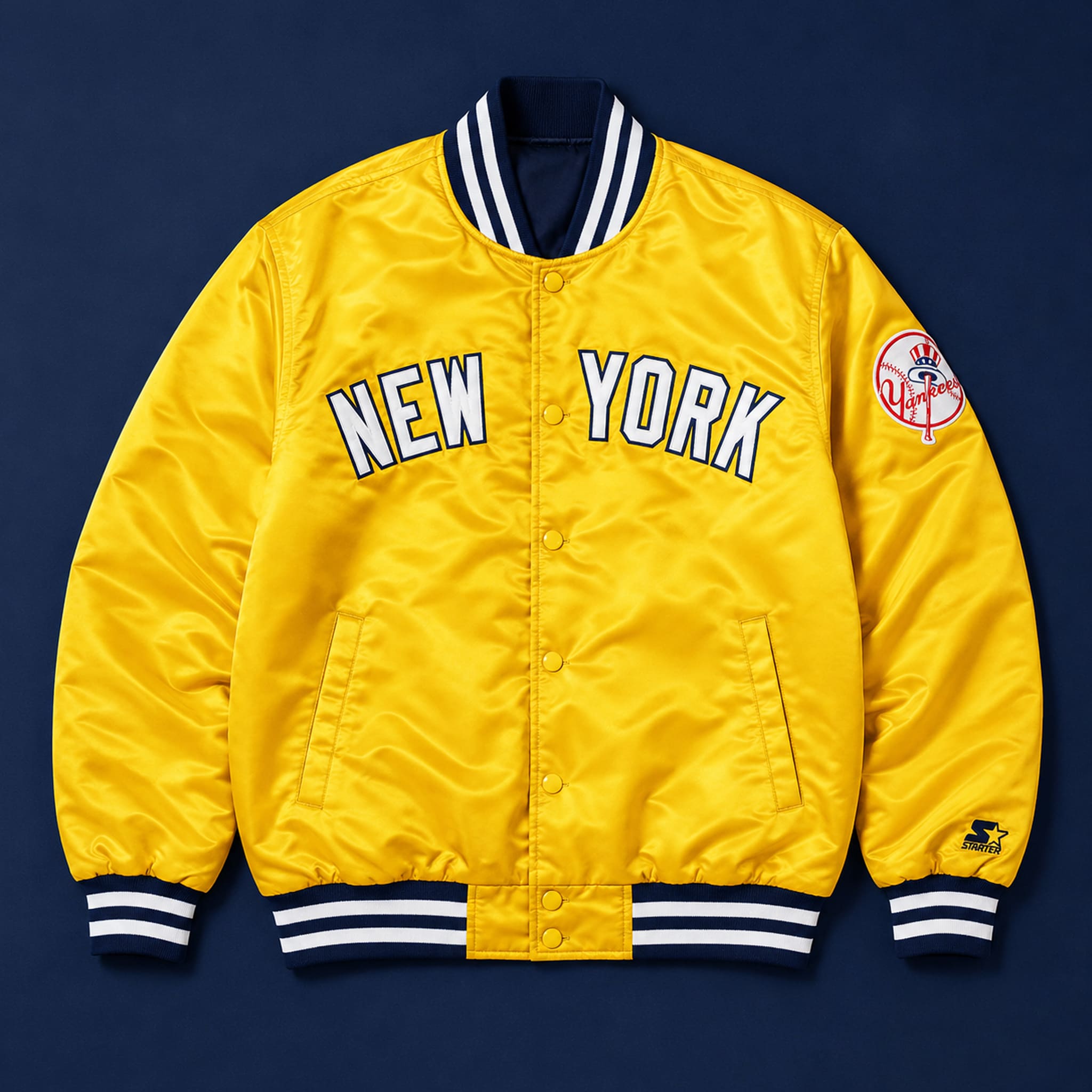 Karl-Anthony Towns New York Yankees Yellow Jacket 1 Karl Anthony Towns New York Yankees Yellow Jacket 1