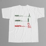 Paris Has The Eiffel Marietta Has The Big Chicken Shirt