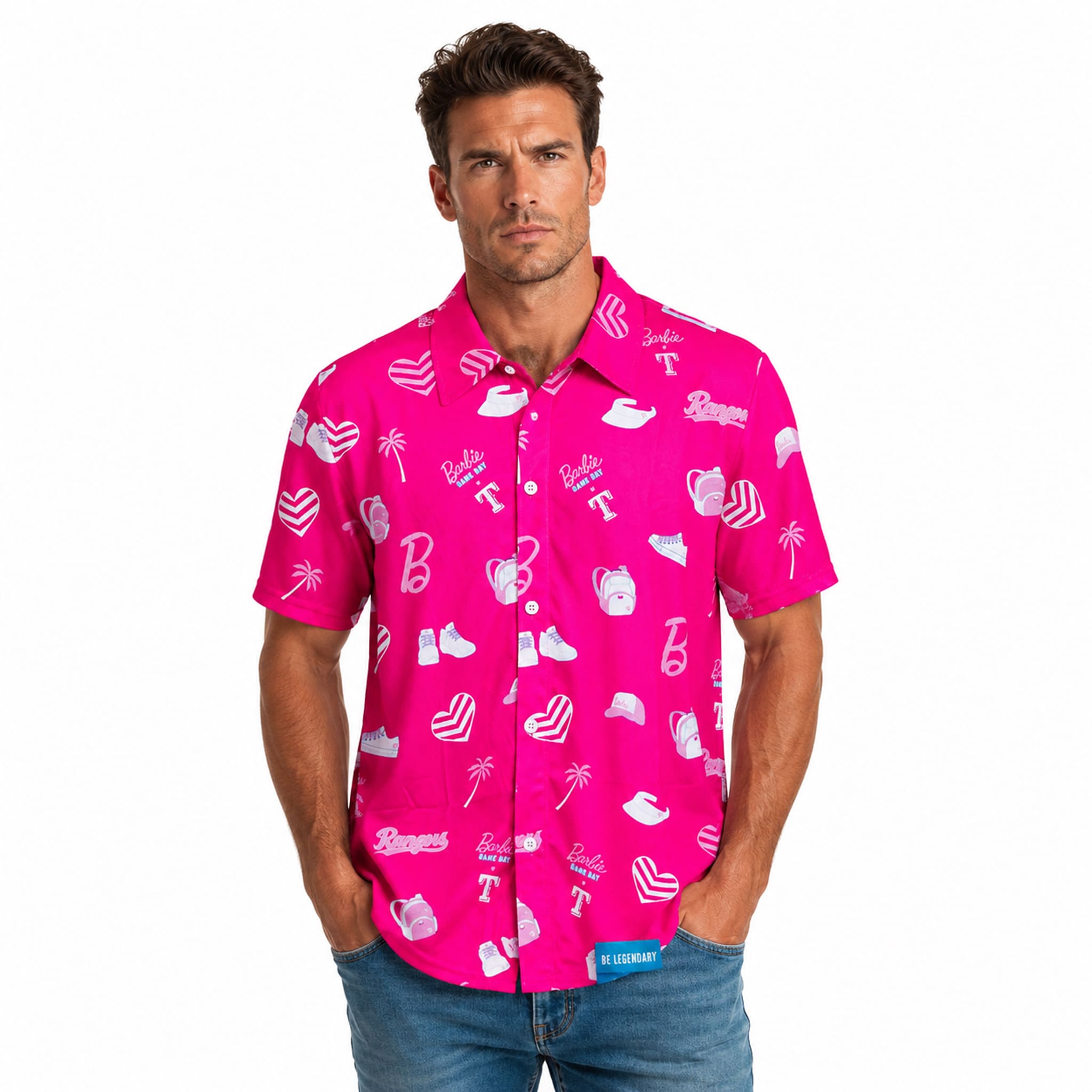 Rangers Barbie Game Day 2026 Hawaiian Shirt 2 Rangers Barbie Game Day 2026 Hawaiian Shirt 2