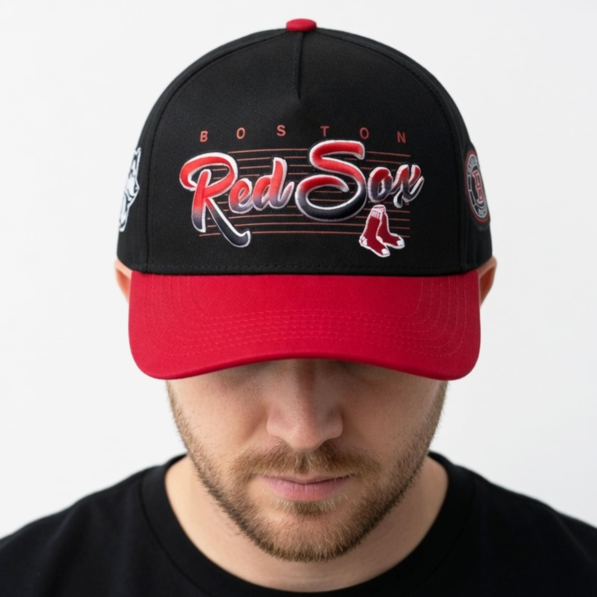 Red Sox Northeastern University Printed Hat 2026 1 Red Sox Northeastern University Hat 2026 1